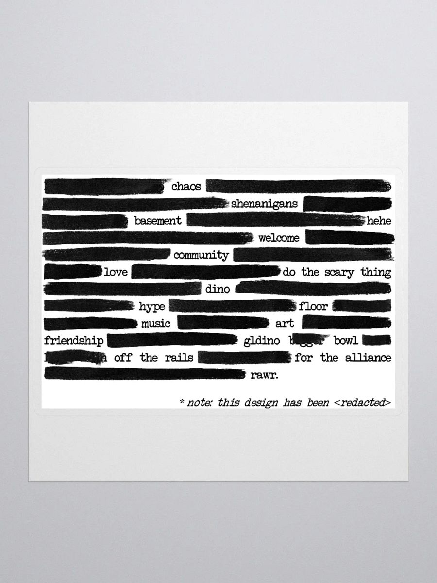 [redacted] Sticker product image (2)