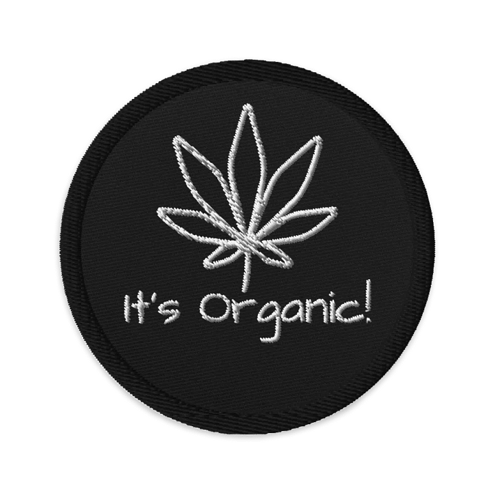 It's Organic! Cannabis Leaf Patch product image (1)