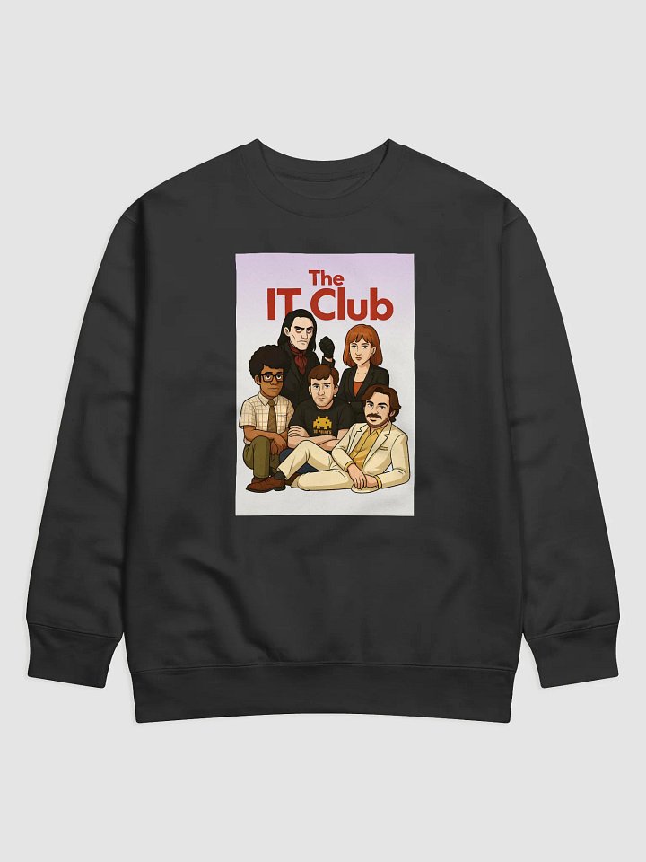 The IT Club Sweatshirt – Cotton Heritage Fleece TV Crossover Pullover product image (1)