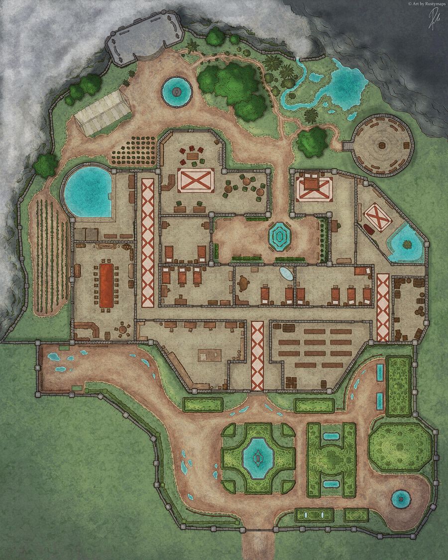 Ervin's Mansion Battle Map Pack product image (1)