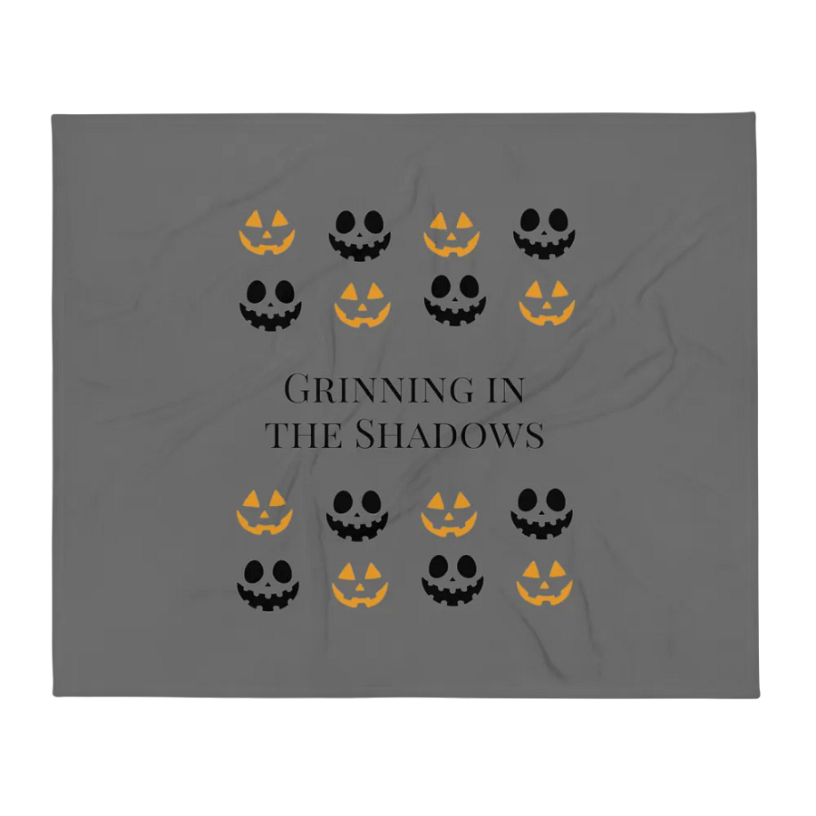 Shadow Grins Throw Blanket product image (3)