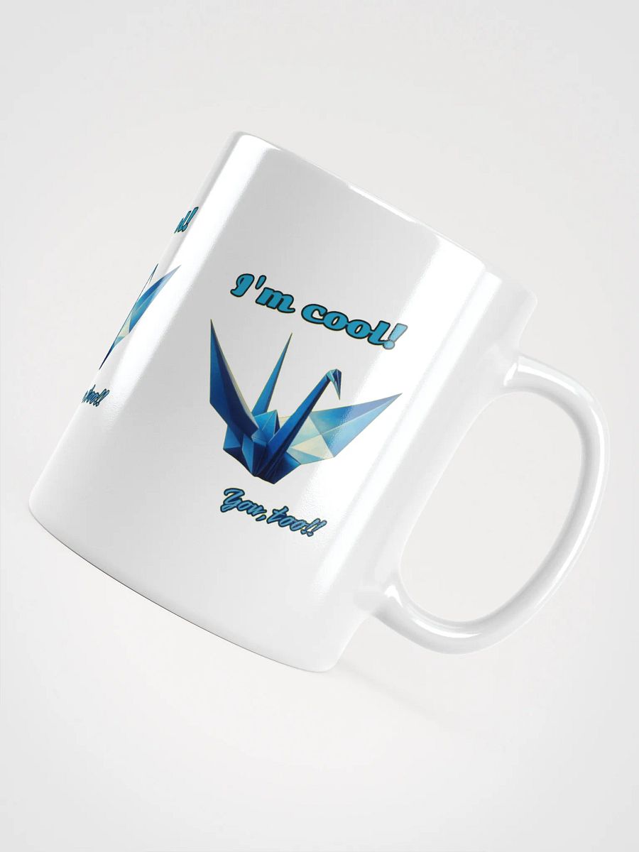 Cool Origami Crane Mug product image (4)
