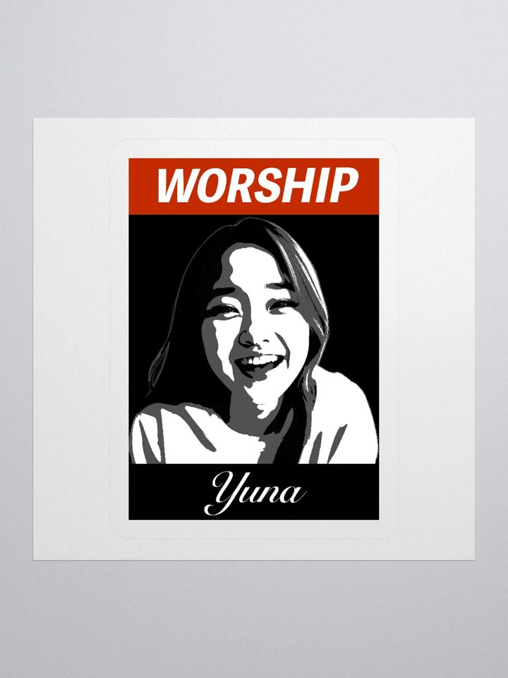 Worship Yuna Sticker product image (1)
