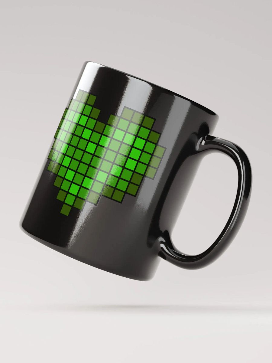 Irish Heart Black Glossy Mug product image (6)