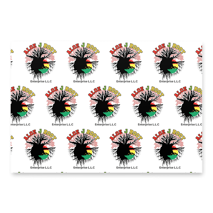 Aloe J Root Wrapping Paper Set product image (1)