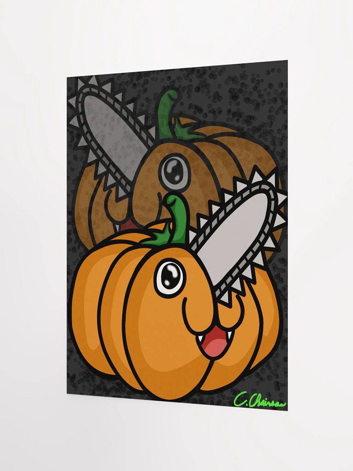 Pumpkinsaw Poster (black) product image (2)