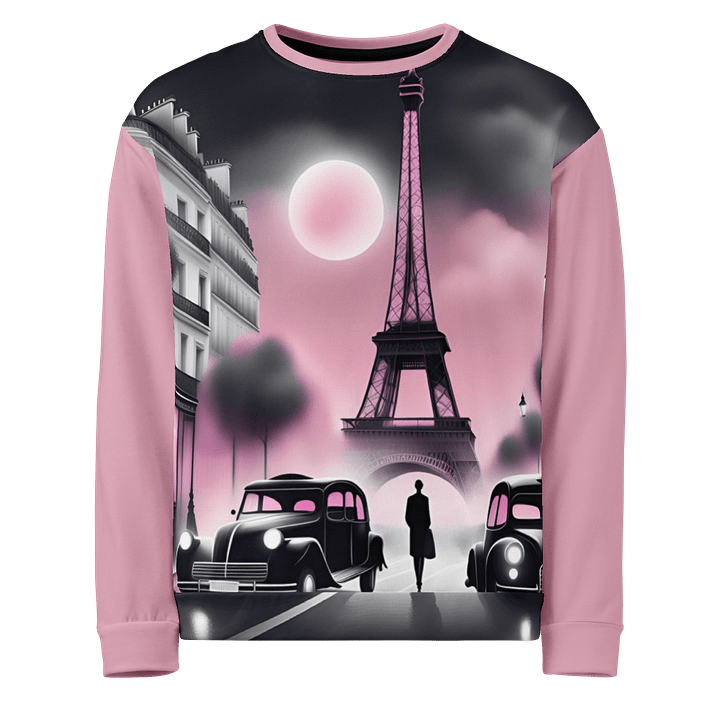 Eiffel Tower Dusk Unisex Sweatshirt product image (2)