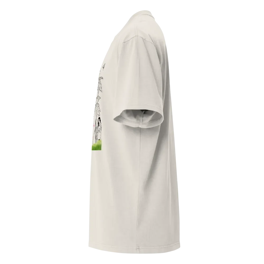 Gongbi Enthusiast Premium Oversized Faded T-Shirt product image (25)