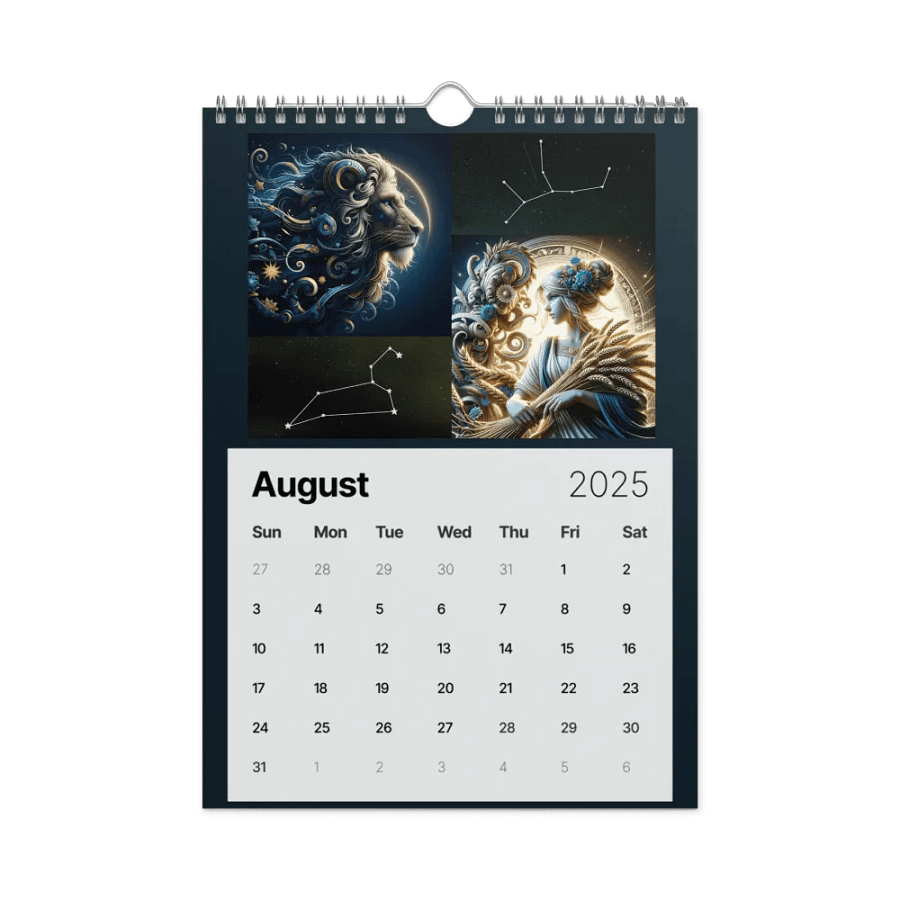 2025 Zodiac Calendar: A Celestial Fantasy Journey product image (9)