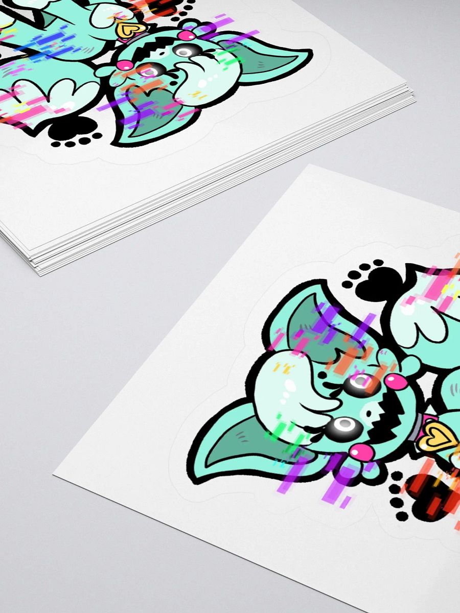 "Horror Hearts" Mint Sticker product image (3)