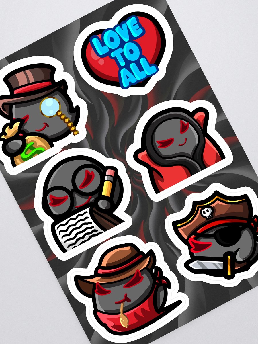 Emote Sticker Sheet 4 product image (3)