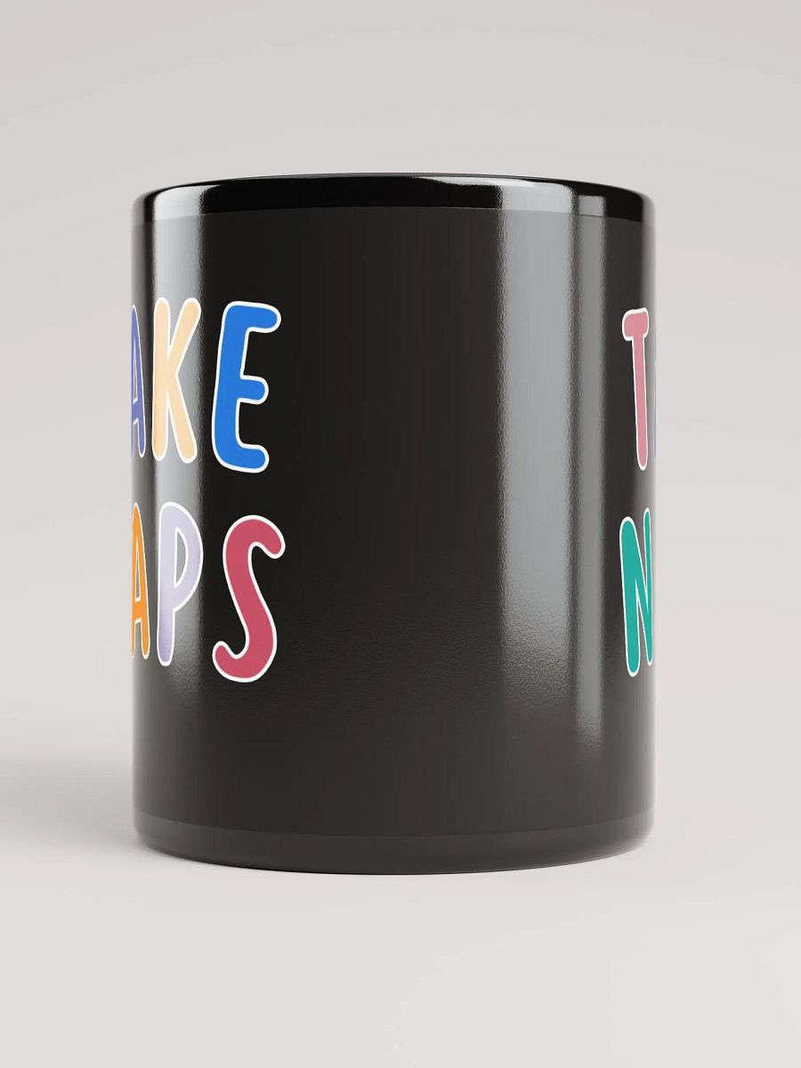 Crazy Naps - Black Mug product image (5)