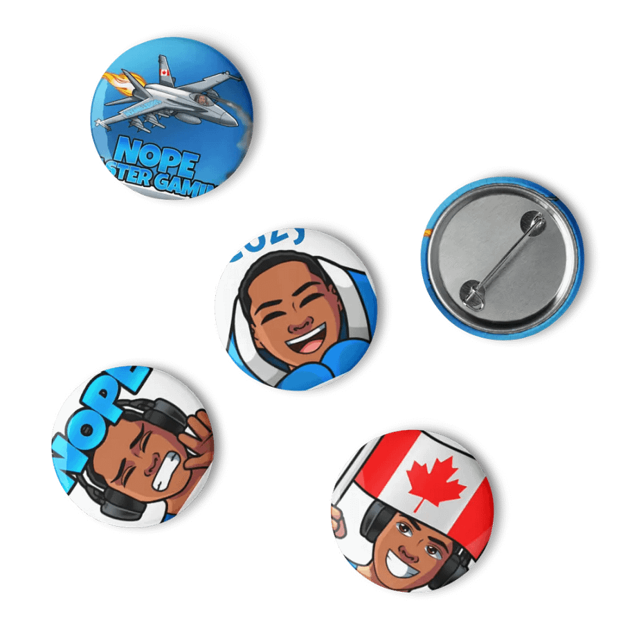 High-Flyer Jet Set Pin Buttons product image (5)