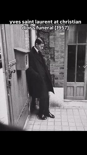 In 1955, 19-year-old yves saint laurent met christian dior and quickly became his assistant and close friend. following the s...