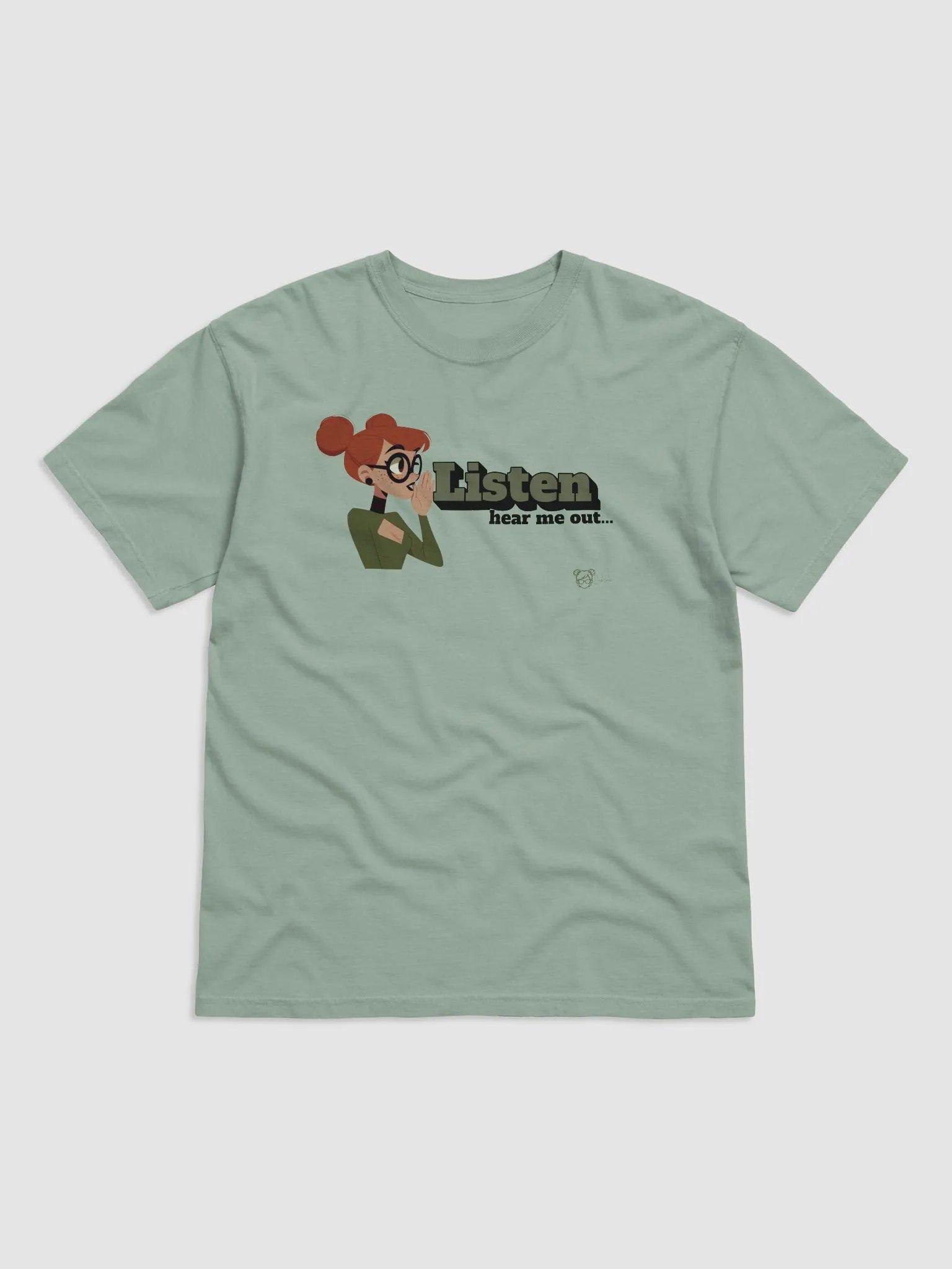 Listen...hear me out...spacebuns ON A TEE!? product image (1)