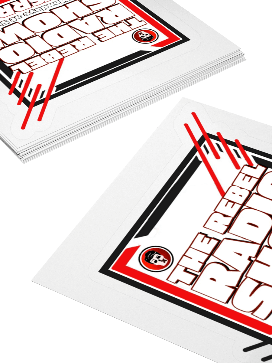 Rebel Radio Show Stickers product image (10)