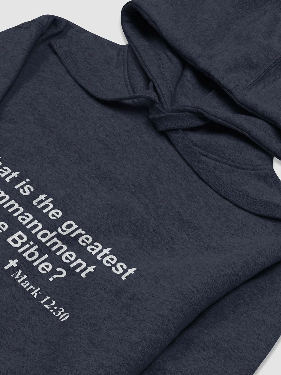 A Christian Sweatshirt to prompt spiritual conversations: What does the Bible say about Commandments? product image (34)