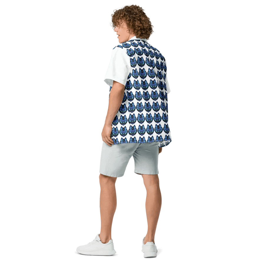 Lunar Wolf Hawaiian Shirt product image (11)