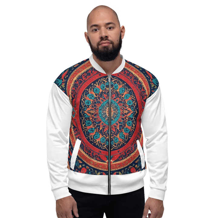Jacket with Persian Carpet Design Mix of Beautiful Colors product image (2)