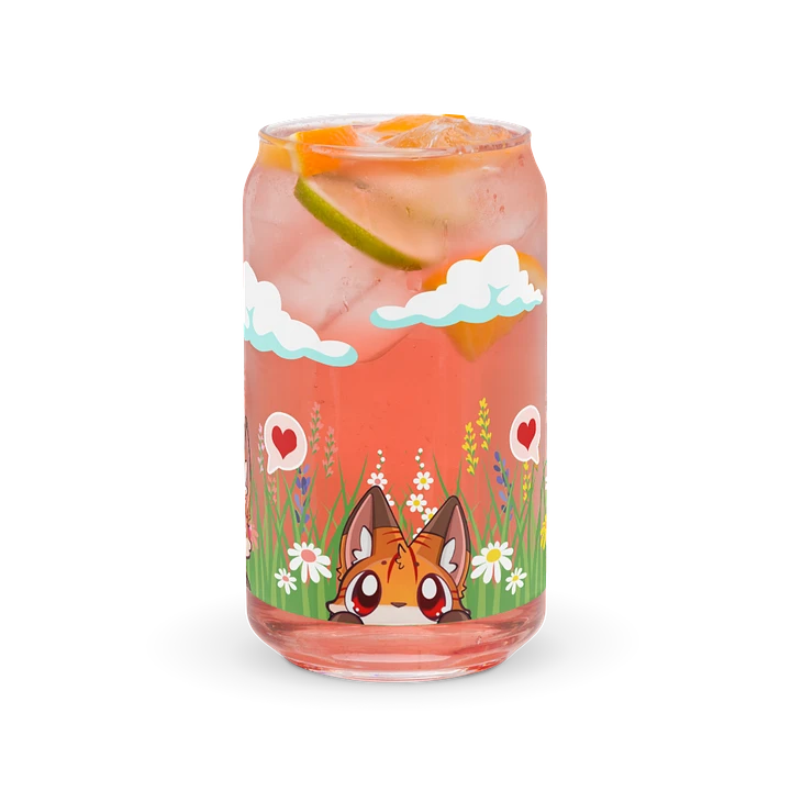 Tots the Fox on an Field Day Can-Shaped Glass product image (1)