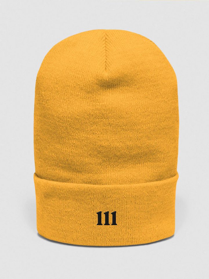 111 Angel Number Cuffed Beanie product image (3)
