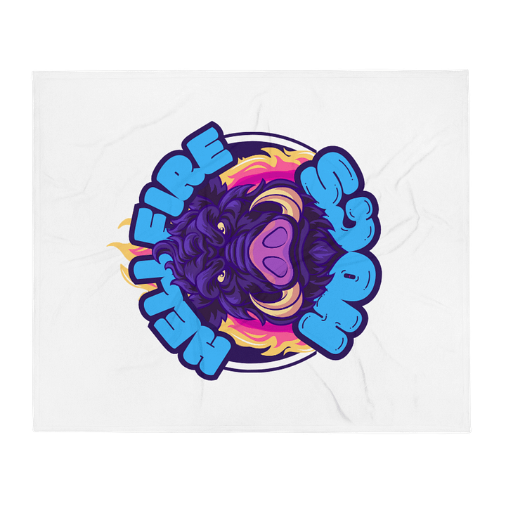 Hellfire Hogs Team Throw Blanket product image (2)
