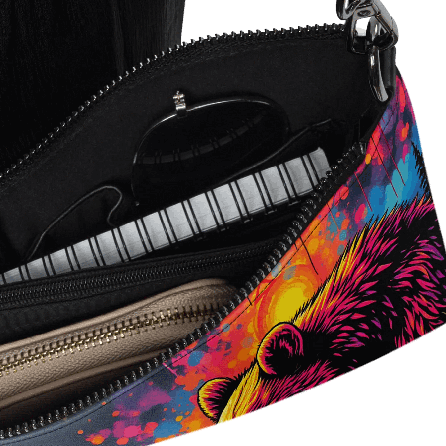 Neon Bear Dreams Crossbody Bag product image (6)