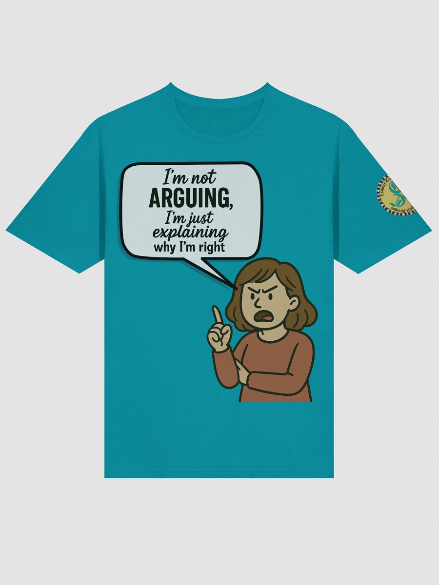 I'm not Arguing (Female) Gildan Unisex Softstyle T-Shirt Light Colors product image (3)