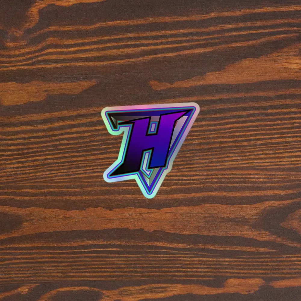 HugotheSumo Logo: Holographic Sticker Sheet product image (5)