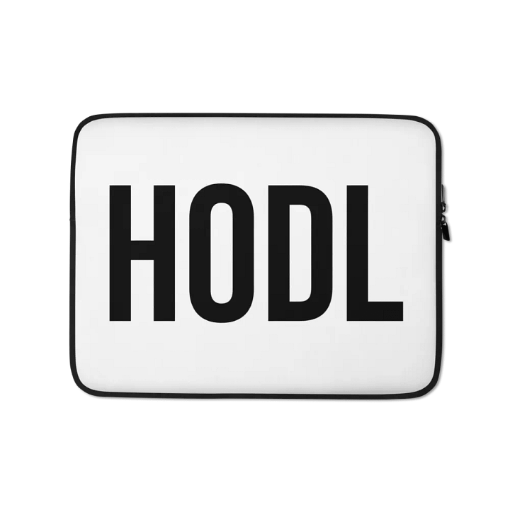 HODL My Laptop Sleeve product image (1)