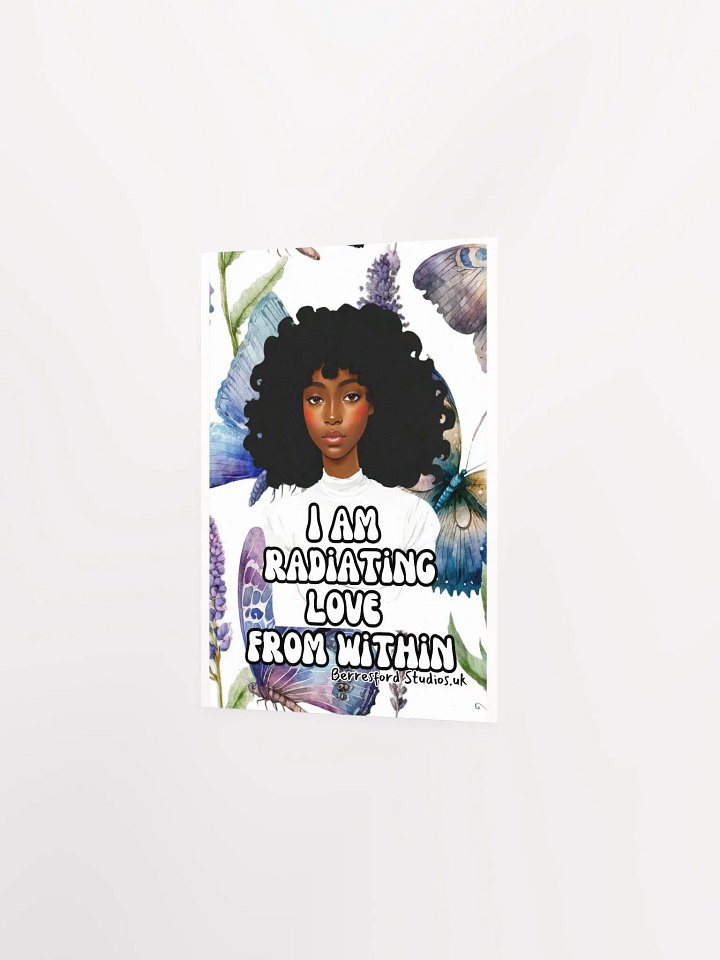 Radiant Love Afro Poster product image (8)