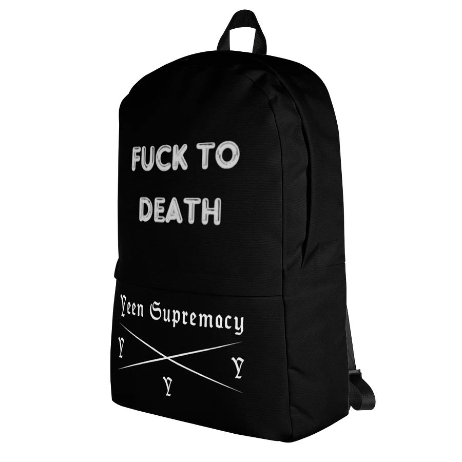 Fuck to Death Backpack product image (4)