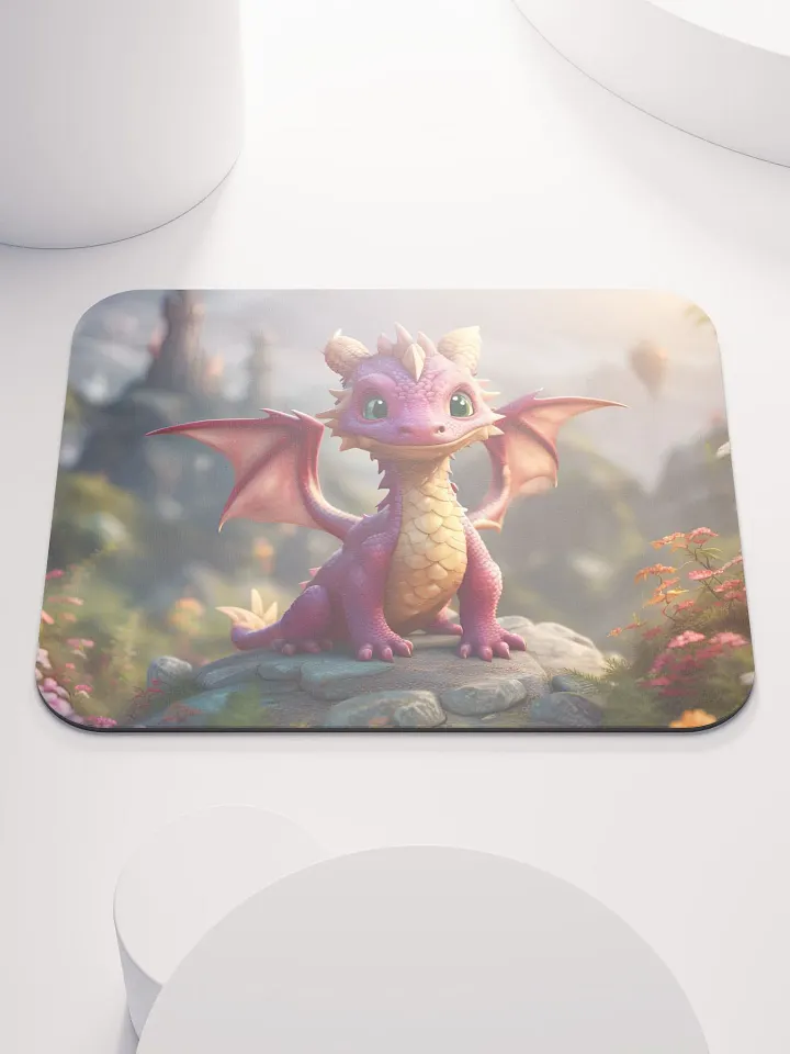 Purple Dragon Mouse Pad product image (1)