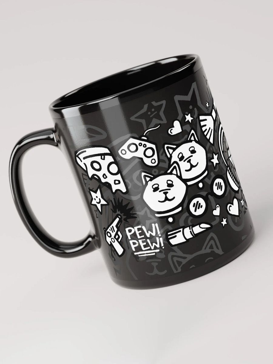 J-Doodle Mug (Black) product image (2)