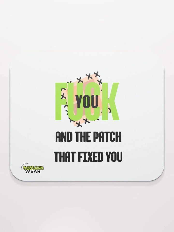 Rebel Patch Classic Mouse Pad product image (2)