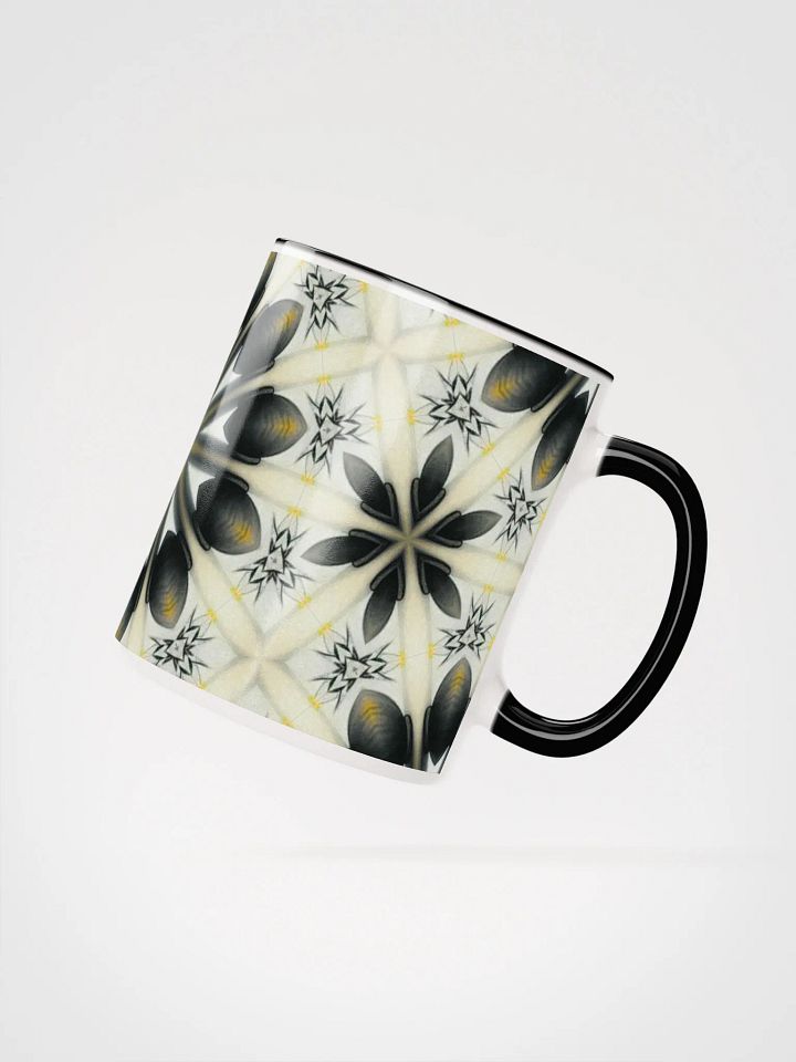 Kaleidoscopic Petals Ceramic Mug product image (4)