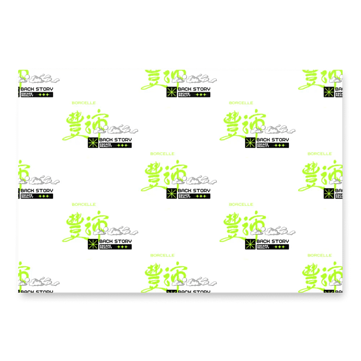 back story Cosmic Chronicles Wrapping Paper Set product image (2)