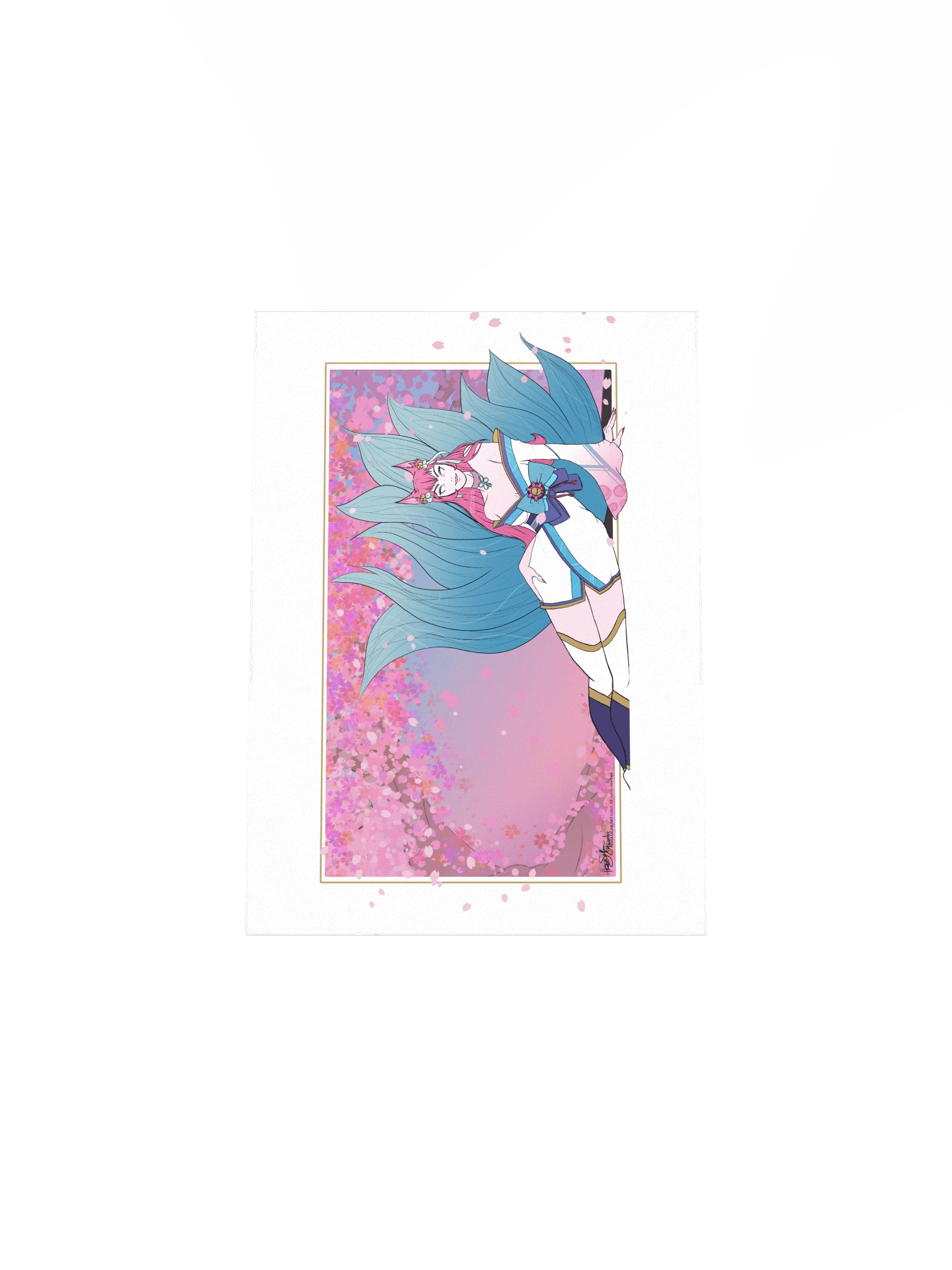 Spirit Blossom Ahri // Print product image (5)