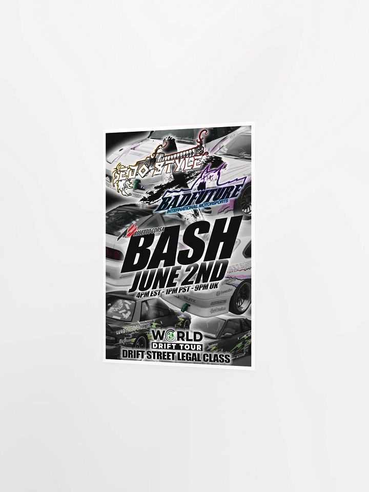 BF X EDO ASSETTO BASH POSTER product image (4)