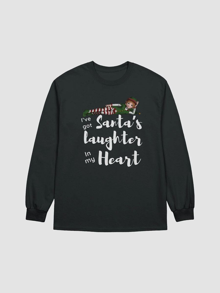 Santa's Little Helper Elf Long Sleeve Tee product image (3)