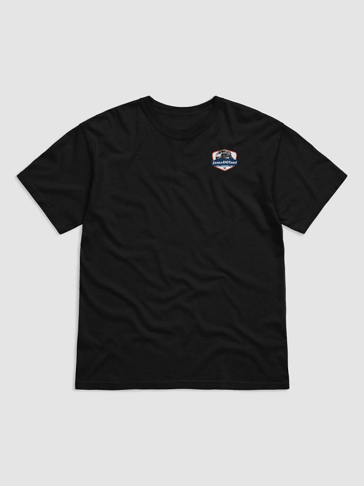 jamzDOTnet Brand Logo T-Shirt with logo on back product image (5)