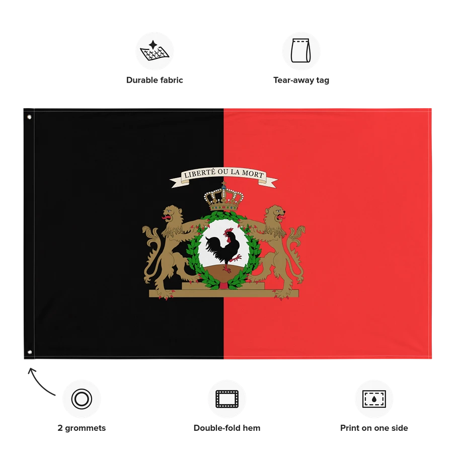 Dessalines' Empire Flag product image (15)