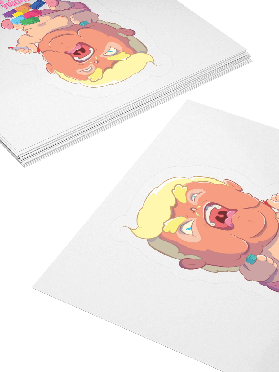 Zanahoria Baby - Sticker (Kiss Cut) product image (4)