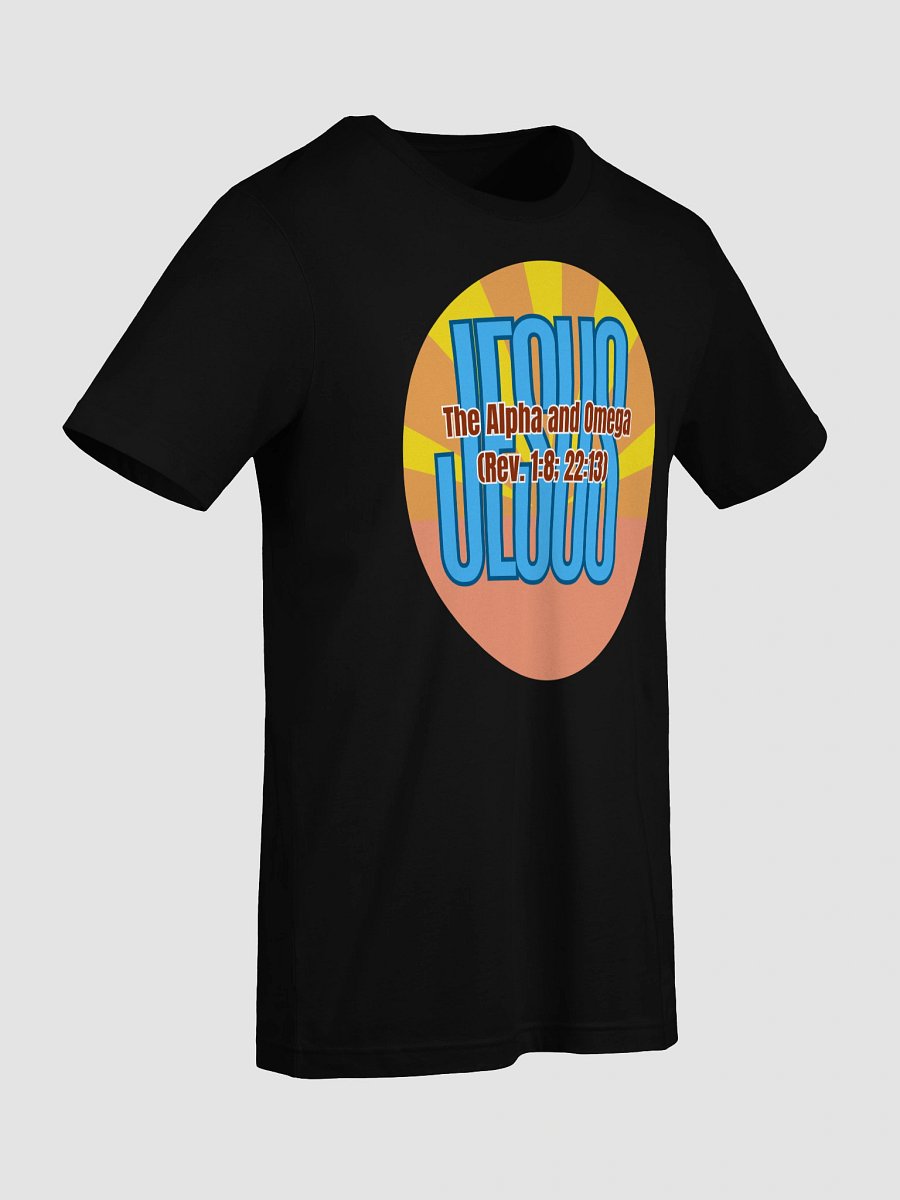 Alpha and Omega Retro Sunburst T-Shirt product image (69)
