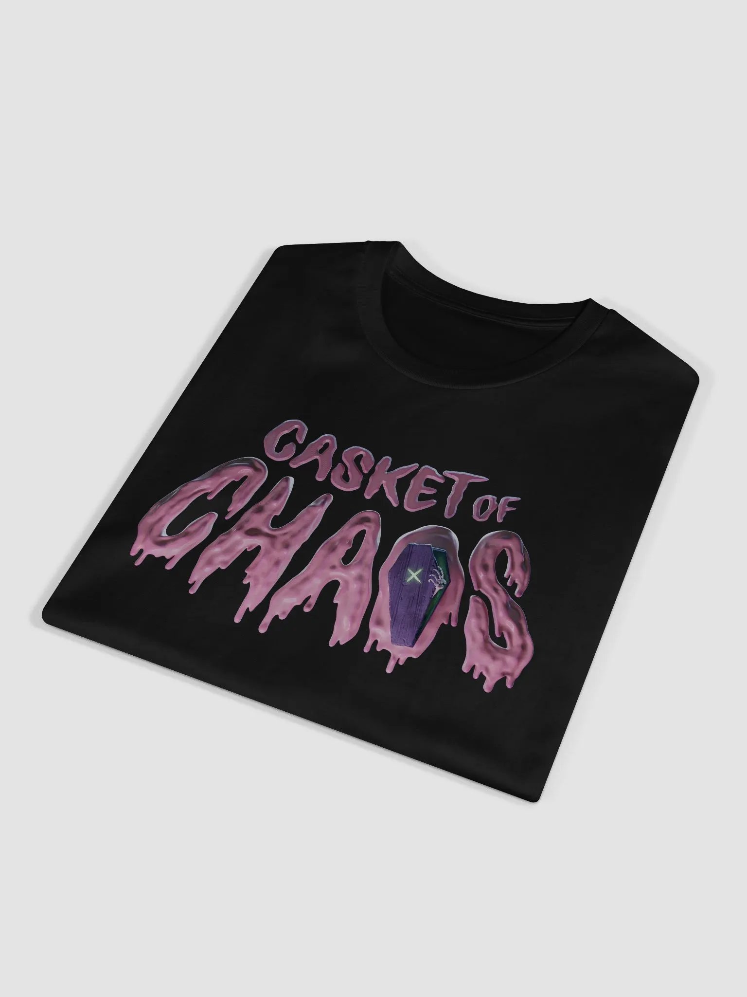 Casket of Chaos [3D Pink] T-Shirts (Unisex) product image (4)