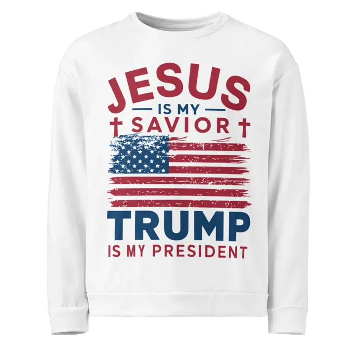 Savior & President All-Over Print Sweatshirt product image (1)
