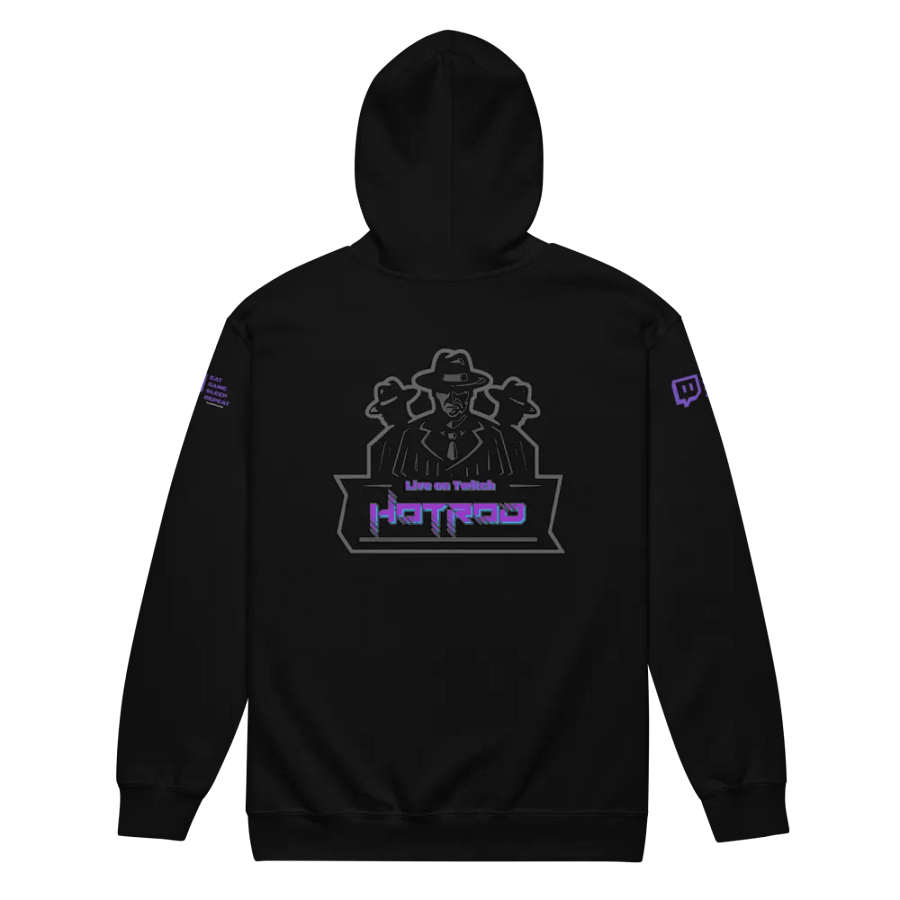 Black Gildan Zip Hodie product image (12)