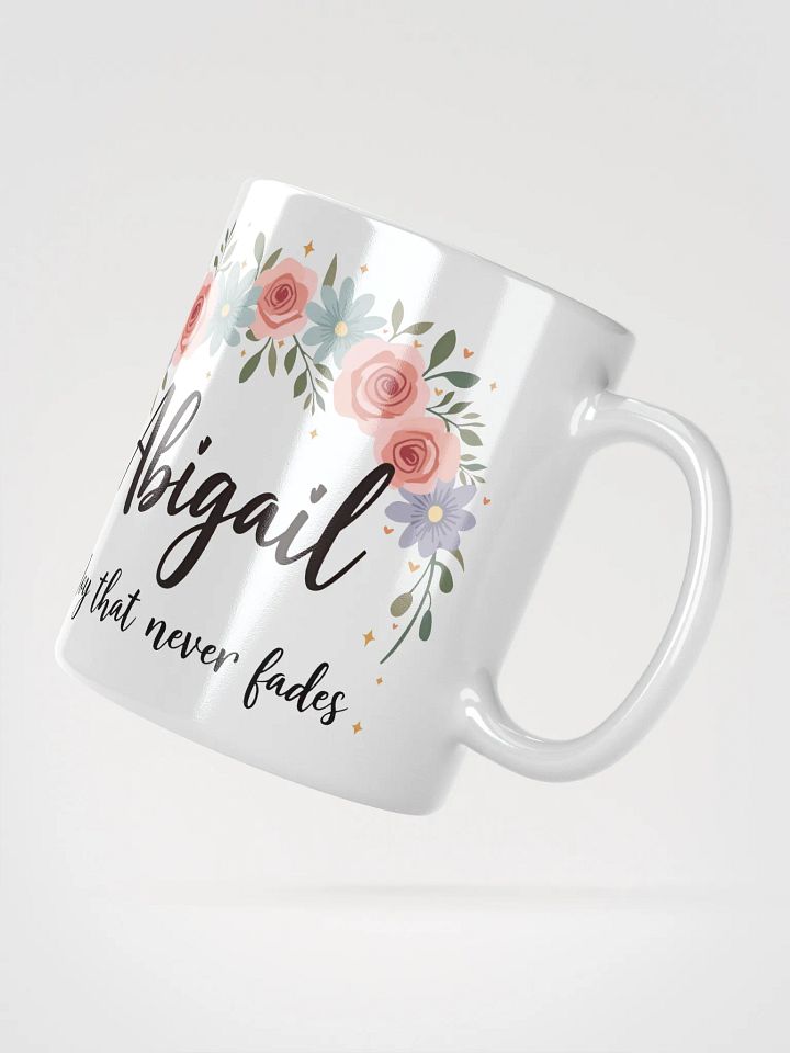 Abigail Mug: Celebrate Joy That Never Fades with Personalized Elegance product image (2)