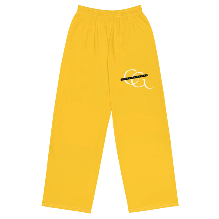 CG Yellow Unisex Wide-Leg Pants product image (1)