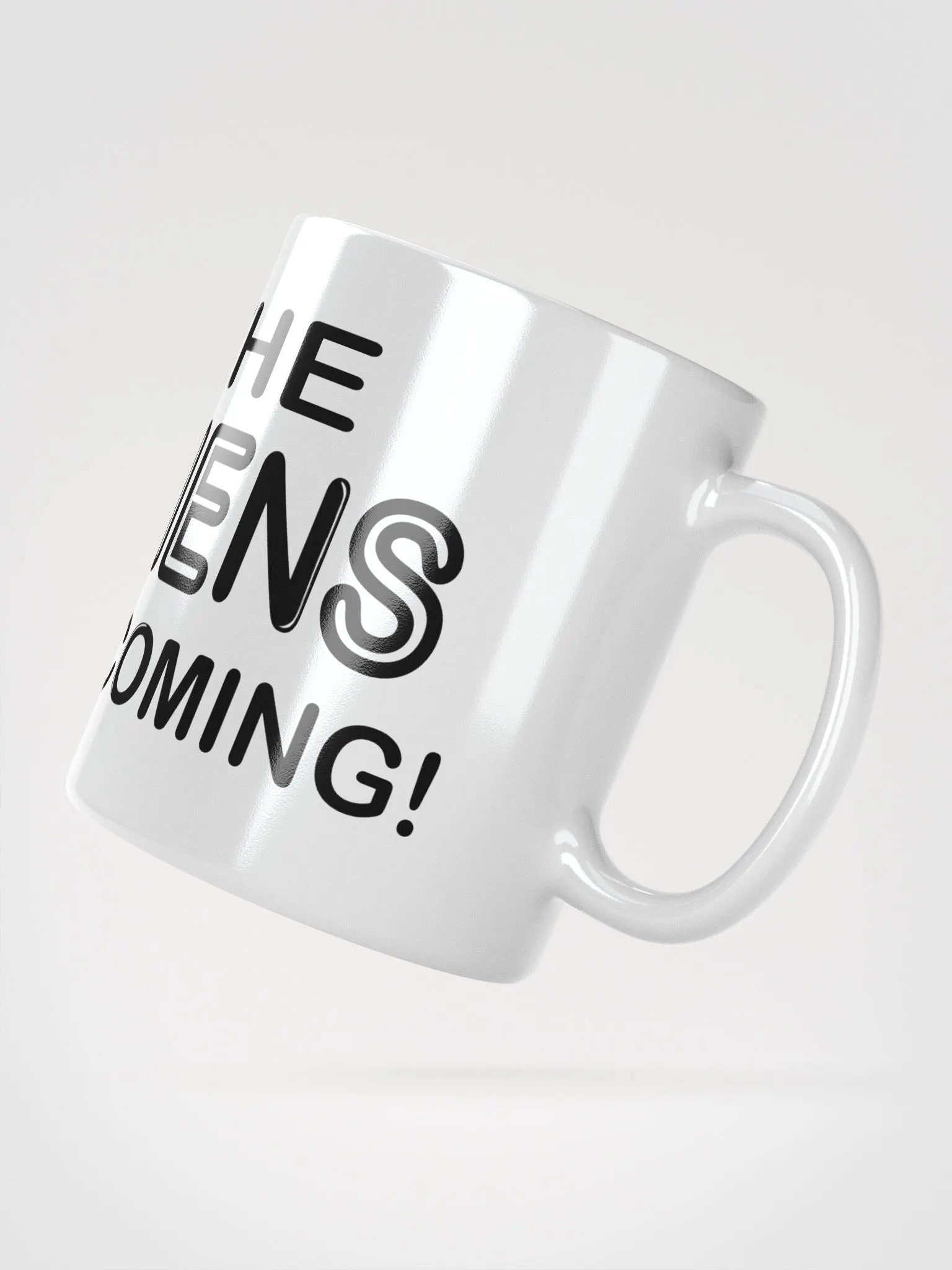 The Aliens Are Coming! #2 - White Glossy Mug product image (3)